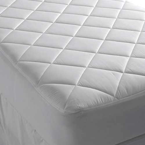 400 Thread Count Premium Supima Cotton Mattress Pad Lands End White