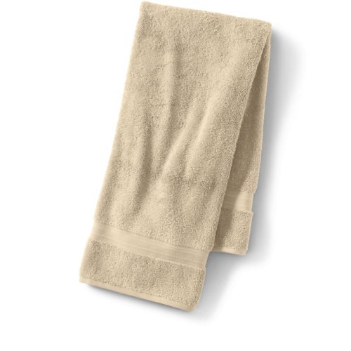 Cotton Bath Sheet Lands End Blue