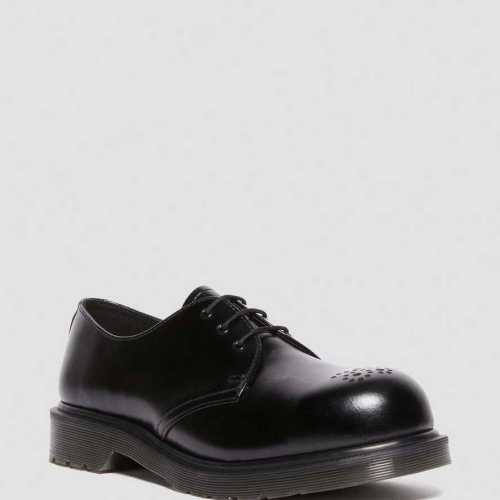 1461 Analine Leather Steel Toe Shoes