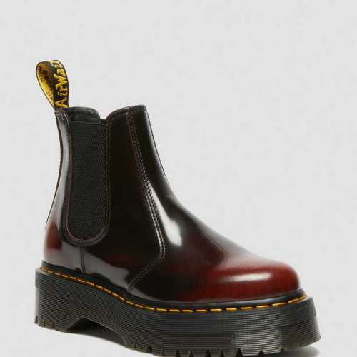 2976 Quad Arcadia Leather Platform Chelsea Boots