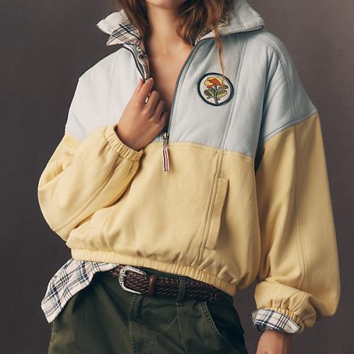 Shetland Half-Zip Pullover Sweatshirt
