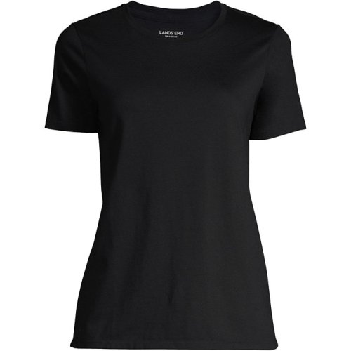 Supima Cotton Crewneck T-Shirt Lands End