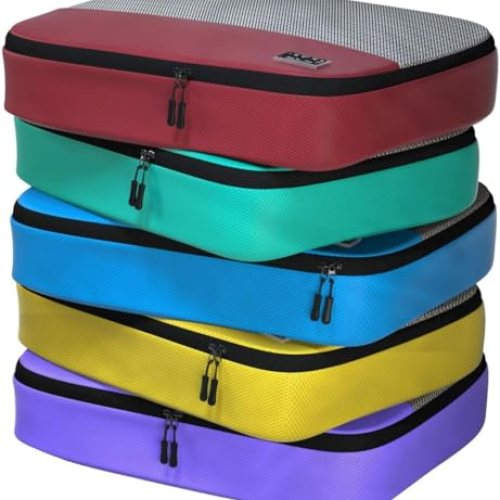 Large Packing Cubes for Travel – 5pc