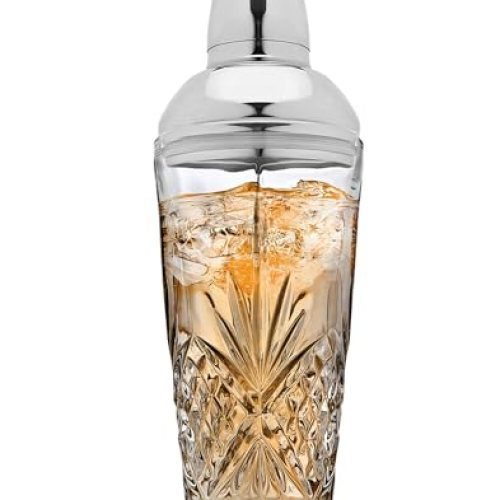 Godinger Dublin Cocktail Shaker, Martini Shaker, 17oz