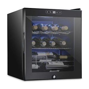12 Bottle Compressor Wine Cooler Refrigerator w/Lock