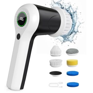 Electric Spin Scrubber, Cordless Shower, Window, Sink Scrubber