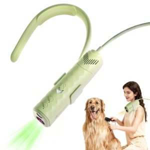 Dog Dryer for Grooming, Hands-fee or Handheld, Alternating Hot and Cold Airflow
