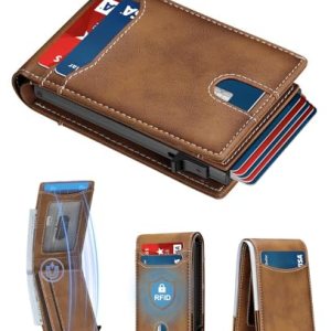 Card Wallet For Men Slim: Smart RFID Minimalist