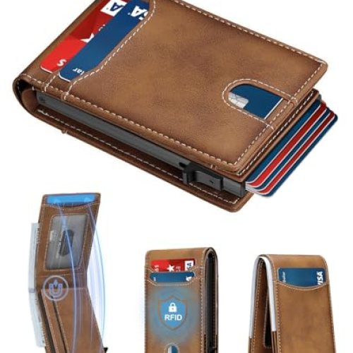 Card Wallet For Men Slim: Smart RFID Minimalist