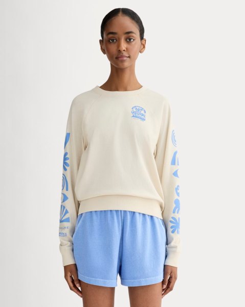 Everlane x Parks Project Tshirt In Sky Blue, Size Cotton