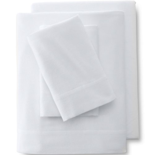 Comfy Super Soft Cotton Flannel Bed Sheet Set 5oz Lands End