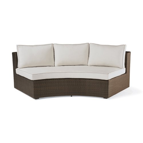 Pasadena II Seating Replacement Cushions Ottoman, Standard, with Canvas Piping Frontgate