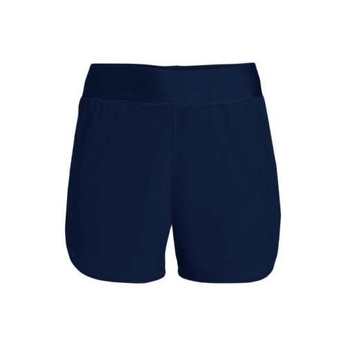 Womens Plus Size Womens 5 Board Shorts Lands End Blue