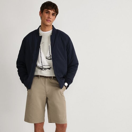 Mens Knockabout Comfort Waist Chino Short Lands End