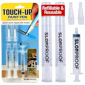 Refillable Touch-Up Paint Pen, Mess-Free, Reusable, Pack of 2