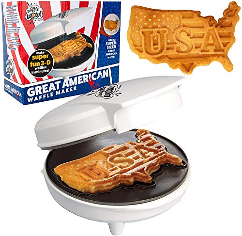 Great American USA Waffle Maker- Memorial Day Must Have