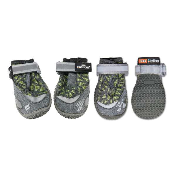 Dog Helios Surface Premium Grip Performance Shoes in Green, Size: Small | Polyester/mesh/nylon/neoprene PetSmart