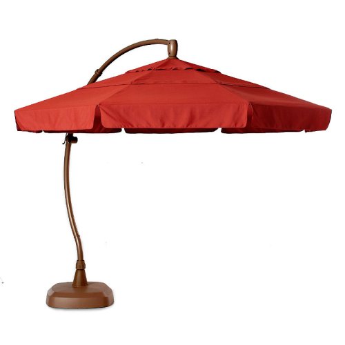 11 Round Side Mount Replacement Canopy – Sand – Frontgate