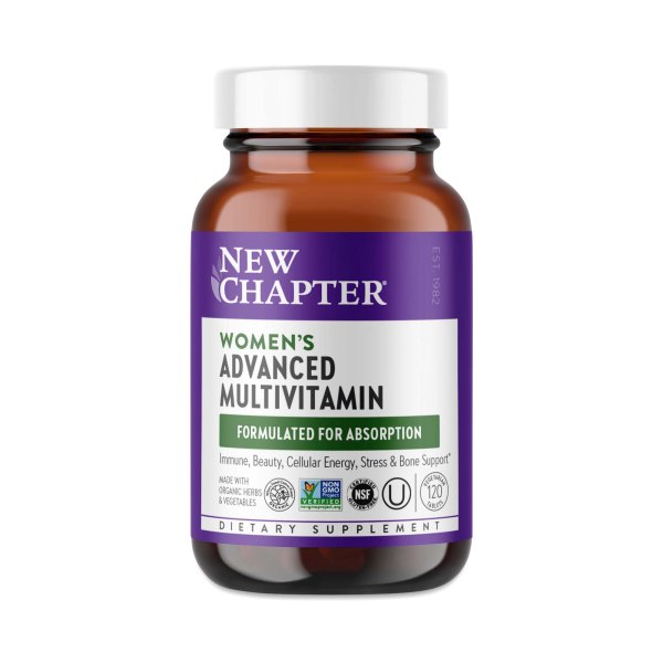 New Chapter Womens Advanced Multivitamin 120 tablets