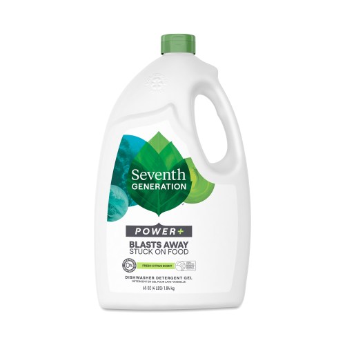 Seventh Generation Power + Dishwasher Detergent Gel, Fresh Citrus 65 fl oz bottle