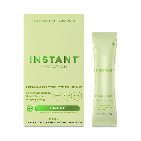 Instant Hydration Premium Electrolyte Mix, 15 packs