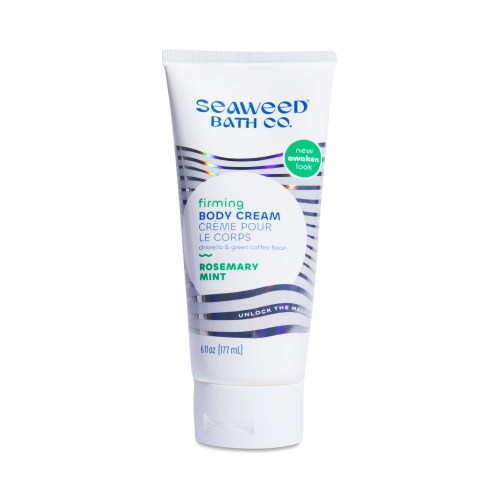 Seaweed Bath Co. Firming Body Cream, Rosemary Mint 6 oz bottle