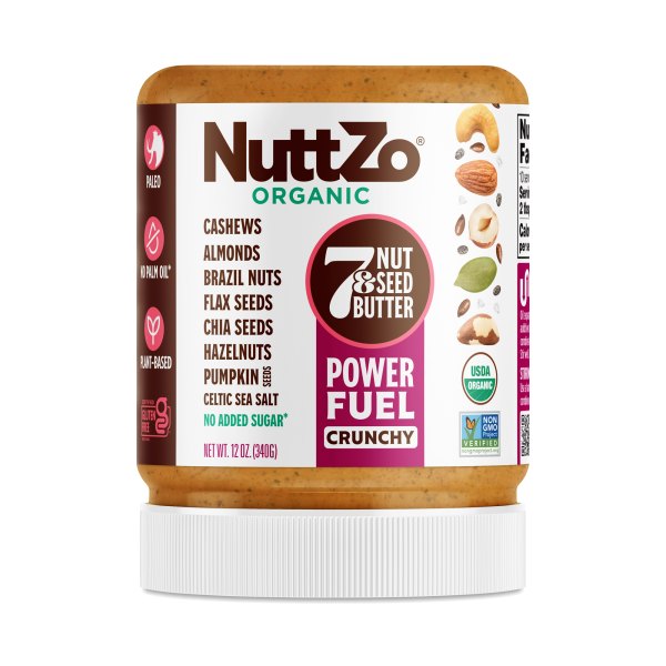 Nuttzo Organic Power Fuel, Peanut Free 12 oz jar