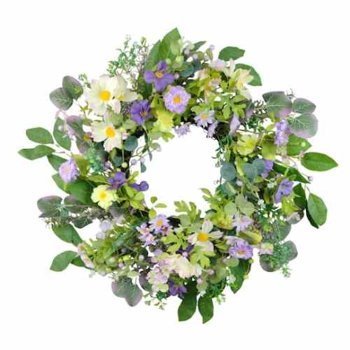 24 Spring Wreath By Puleo International | Michaels