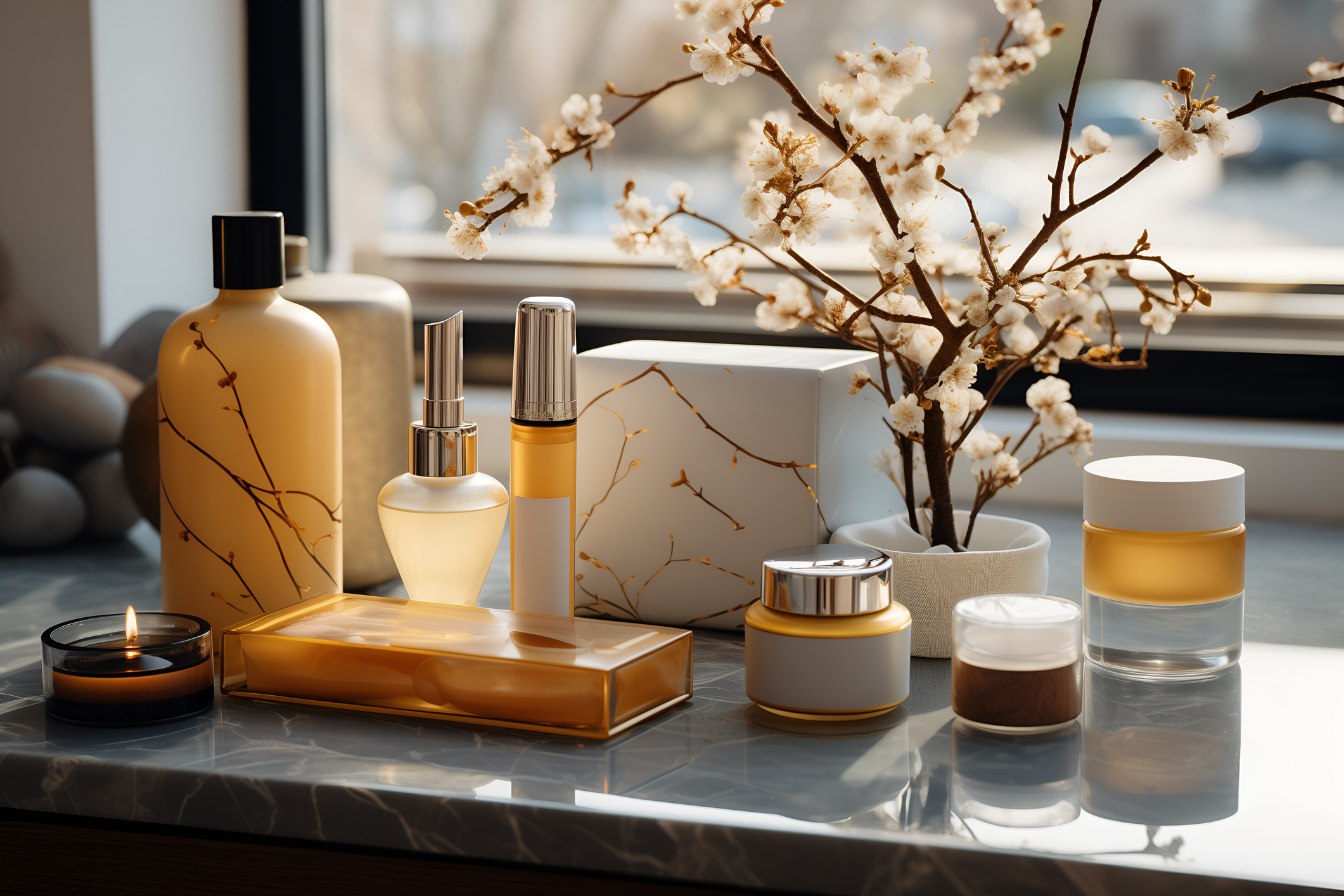 cosmetics and skincare
