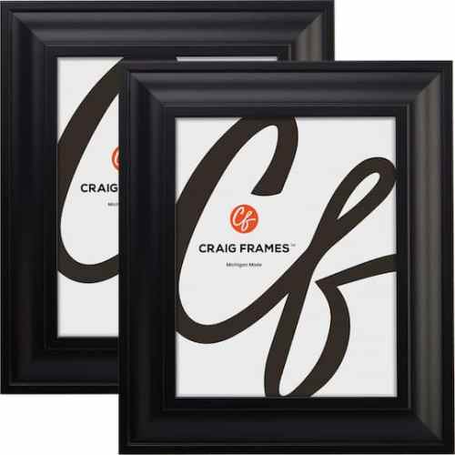2 ct Craig Frames Upscale Satin Black Picture Frame in Upscale Black | x | Michaels