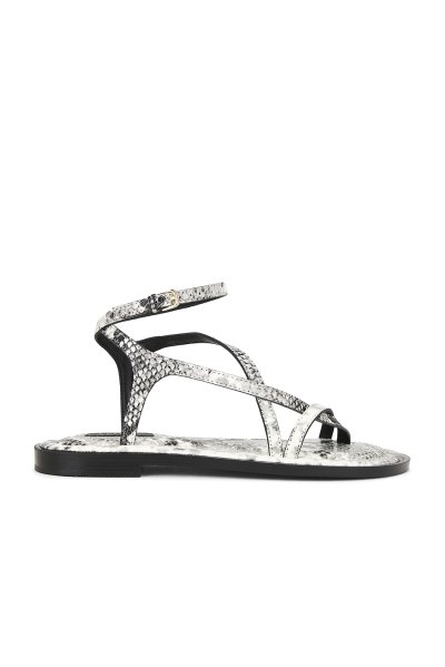 A.EMERY Edna Sandal in White