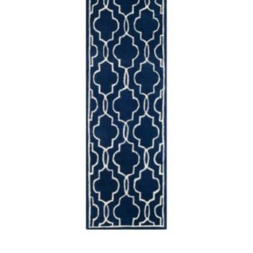Safavieh Chatham Dark Blue/Ivory x Area Rug, x Rectangle