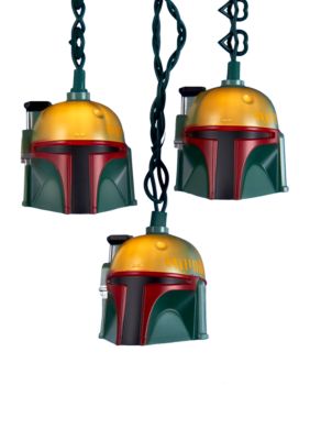 Kurt S. Adler 10-Light Boba Fett Helmet Light Set