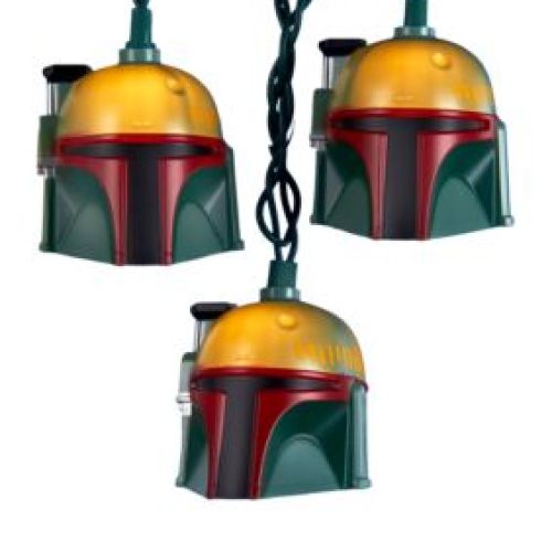 Kurt S. Adler 10-Light Boba Fett Helmet Light Set