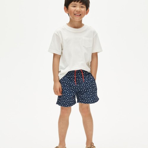 Boys printed swim trunk
