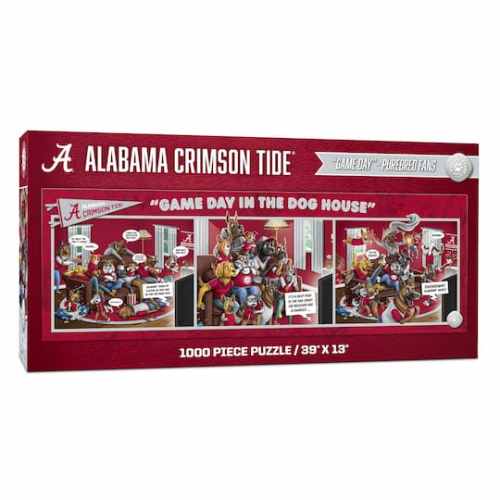 Game Day in the Dog House 1, 000 Piece Puzzle By Youthefan in | 39 x 13 | Michaels