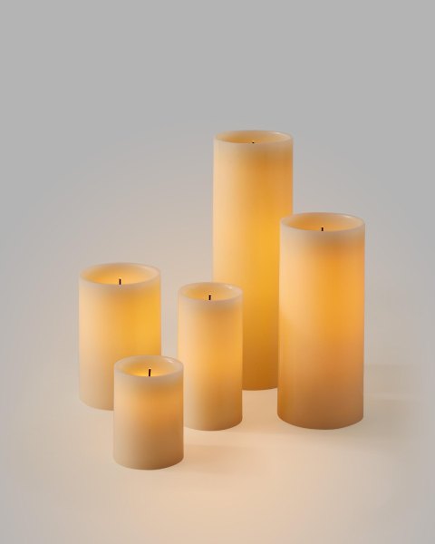 Flameless Indoor/Outdoor Pillar