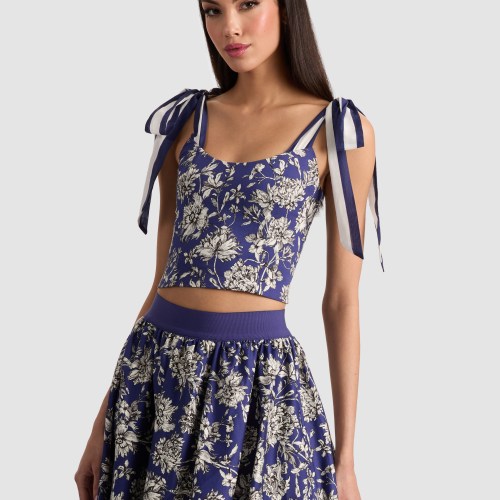 alice + olivia BLANCA TOP