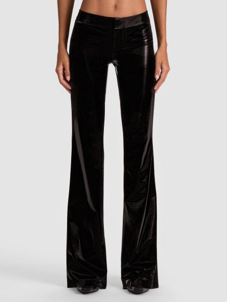 alice olivia VEGAN BOOTCUT PANT