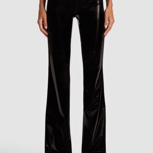 alice + olivia OLIVIA VEGAN BOOTCUT PANT