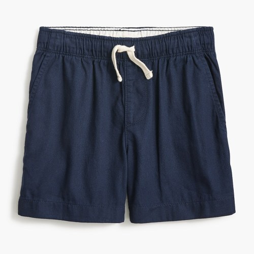 Boys twill drawstring dock short