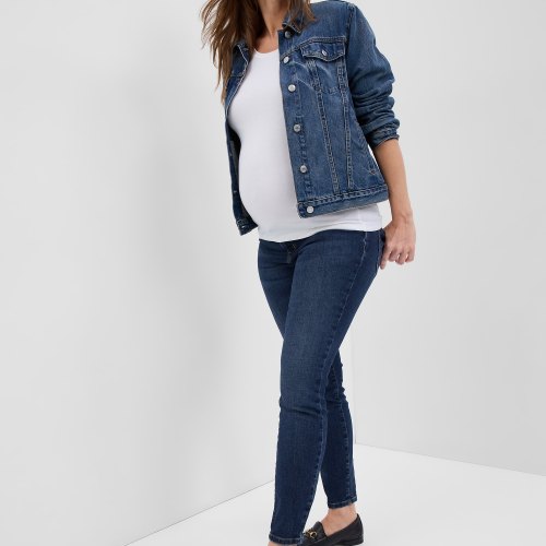 Maternity True Waistband Full Panel True Skinny Jeans