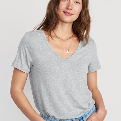Luxe V-Neck T-Shirt