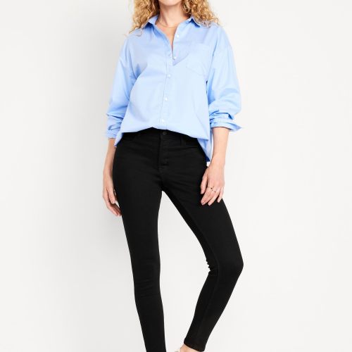 Mid-Rise Rockstar Super-Skinny Jeans