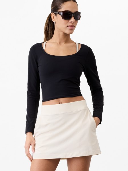 Brooklyn Mid Rise 13.5 Skort