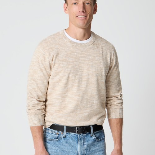 short-sleeve relaxed beach sweater