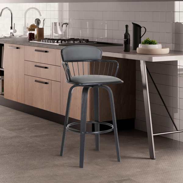 Willow Swivel Bar Stool