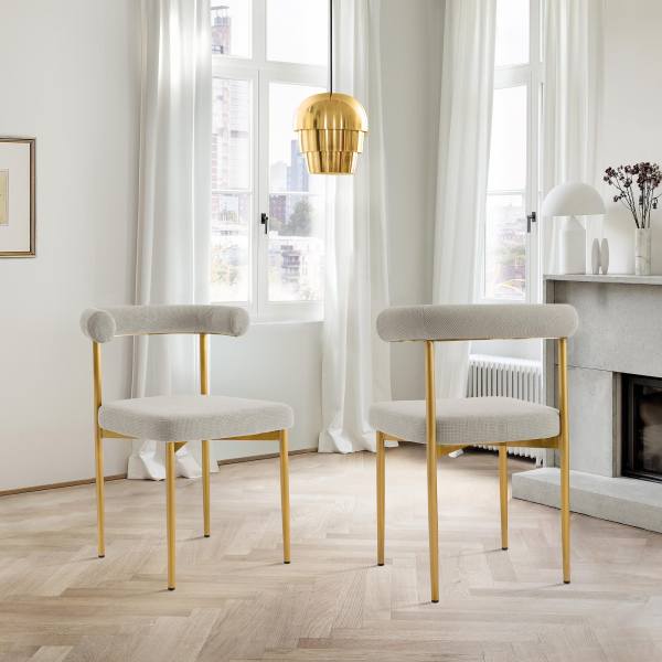 Dining Chair (Set of 2), Taupe