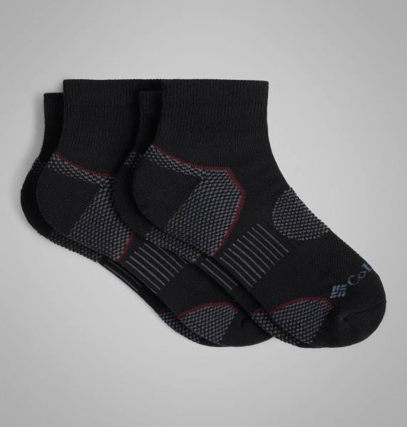 Columbia Mens Balance Point Walk Quarter Socks