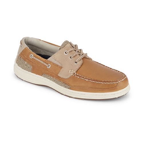 Dockers Beacon Mens Boat Shoes, 10 1/2 Medium, White